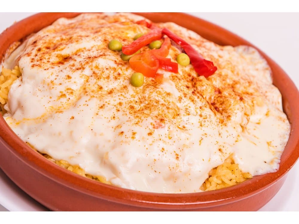 Sunday — Arroz Imperial — Chicken & rice, imperial style