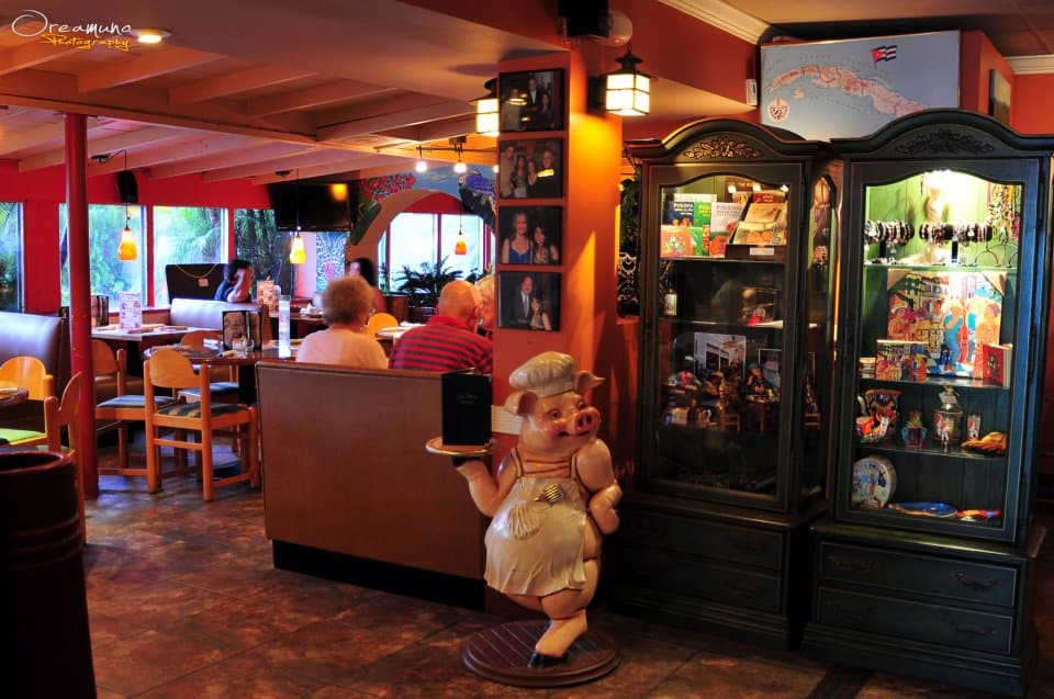 The entrance to the main dining room