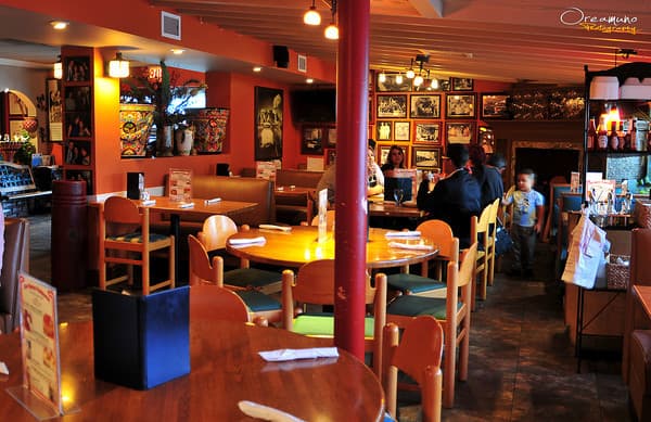The main dining room at Don Ramon